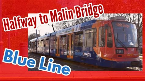 Halfway to Malin Bridge | FULL JOURNEY | Sheffield Supertram Blue Route (via Cathedral) - YouTube