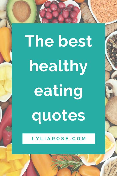 The 4 best healthy eating quotes | Healthy inspiration