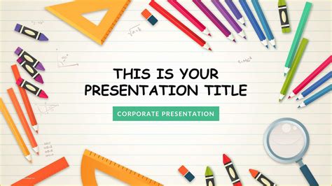 Free Powerpoint Slide Templates Of Kindergarten Free Google Slides Keynote theme and ...