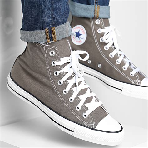 Converse - Baskets Chuck Taylor All Star Classic High Top 1J793 Charcoal - LaBoutiqueOfficielle.com