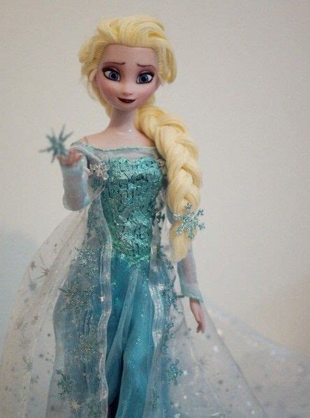 Snow Queen Elsa - Fashion Doll Repainting and Customization | Disney barbie dolls, Disney dolls ...