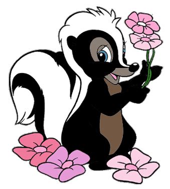 Bambi's Flower the Skunk Clip Art Images | Disney Clip Art Galore Skunk Tattoo, Bambi Tattoo ...