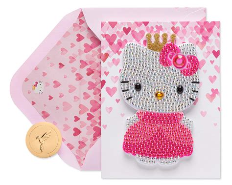 Buy Papyrus Hello Kitty Birthday Card for Girl (Birthday Princess ...