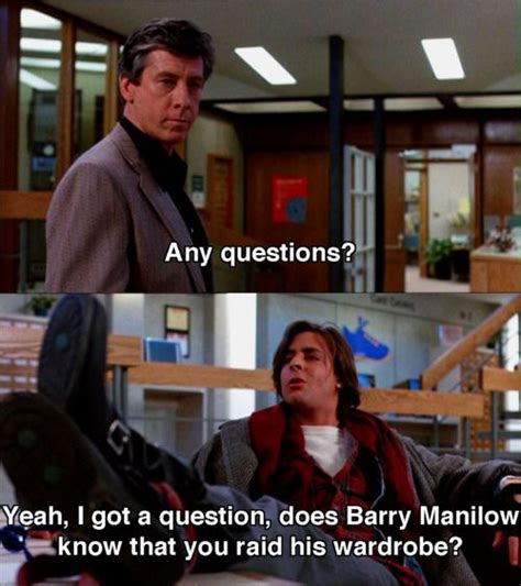 John Bender wisdom in 'The Breakfast Club' - great movie and Bender was ...