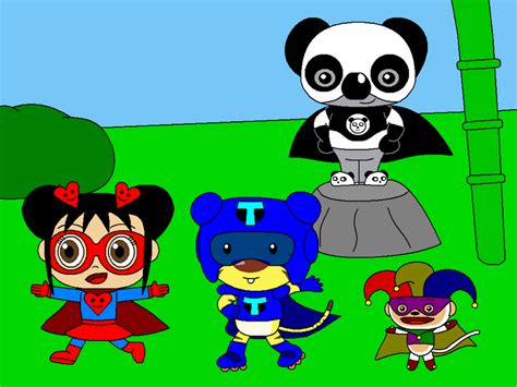 The Kai-lan Superhero Team by Gamekirby on DeviantArt