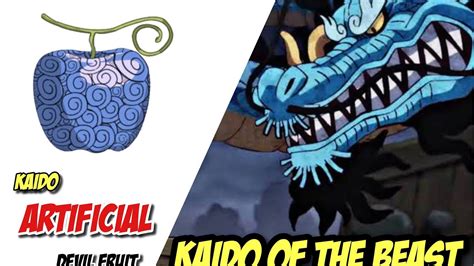 Kaido Artificial Dragon Devil Fruit : One Piece Theory - YouTube