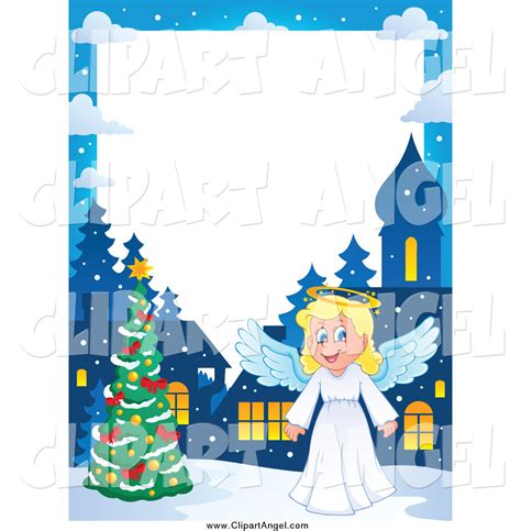 christmas angel border clip art 20 free Cliparts | Download images on ...