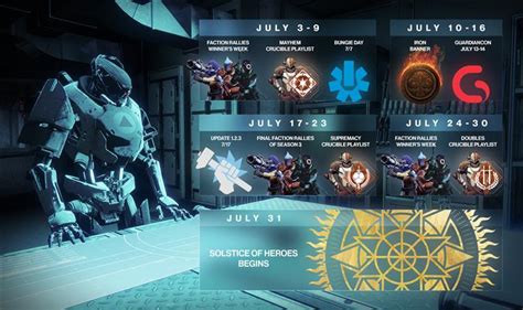 TWaB: details on summer events in Destiny 2 - Gaming Nexus