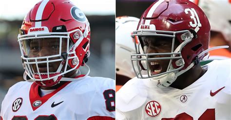 Jalen Carter vs. Will Anderson stats: Will Georgia or Alabama star be ...