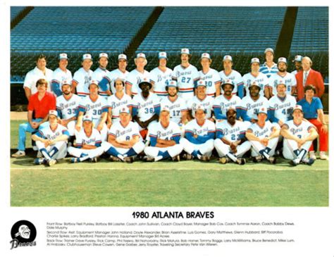 1980 Team Photo - 1980s Baseball