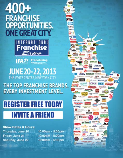 Attend the 2013 International Franchise Expo for free! - The Franchise ...