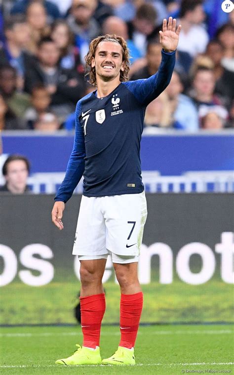 Griezmann France - Antoine Griezmann of France during a training ...