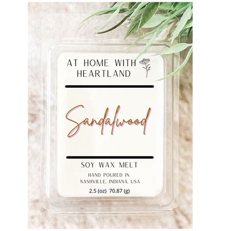 Sandalwood - Wax Melts – At Home with Heartland