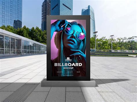 Free Outdoor Office Billboard Mockup (PSD)