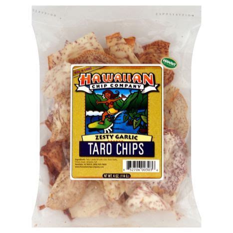 Buy Hawaiian Chip Taro Chips, Zesty Garlic - ... Online | Mercato