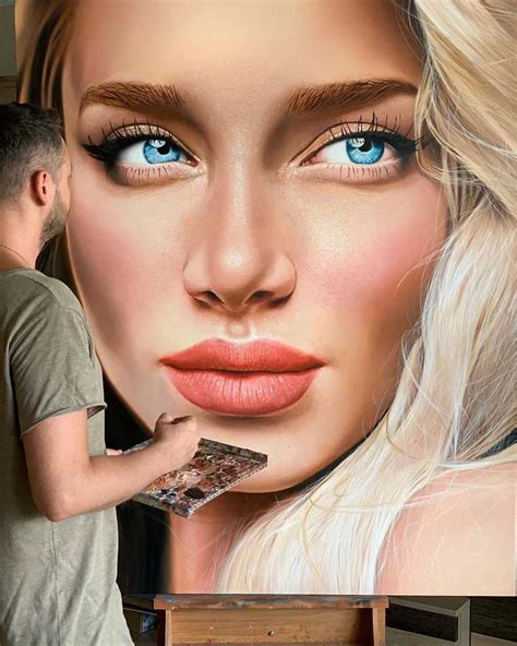 Realistic Portrait Oil Paintings by Krestniy - Trendy Art Ideas