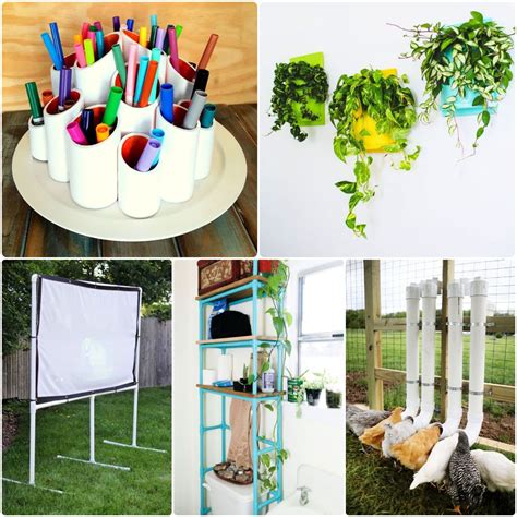 30 Easy DIY PVC Pipe Projects and Crafts - Suite 101