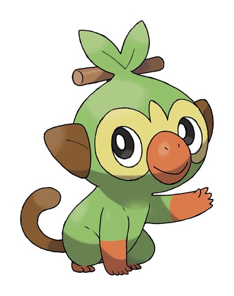 Grass Monkey Pokemon Starter