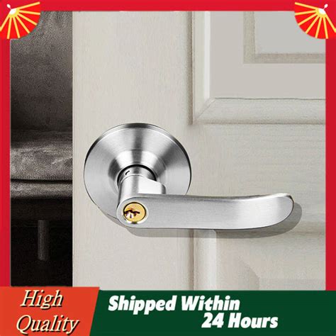 Door lock Lever Type Door Knob Entrance Lock Set Door Lock Main Door ...