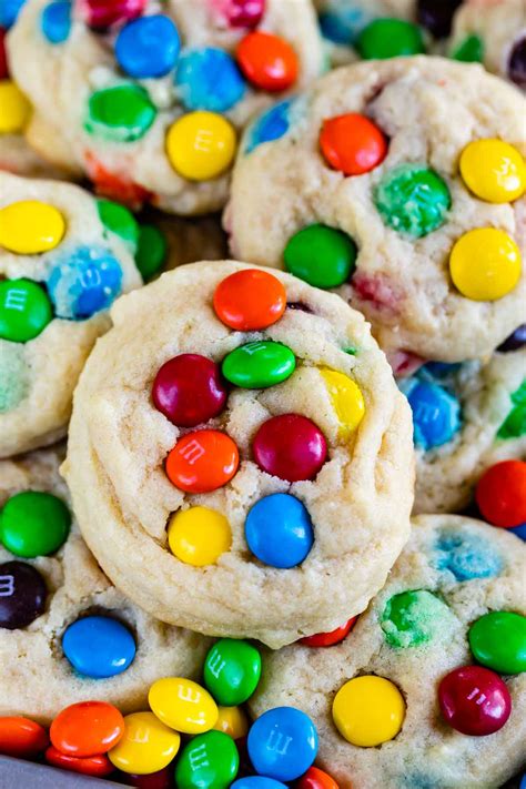 M&M Sugar Cookies - Crazy for Crust