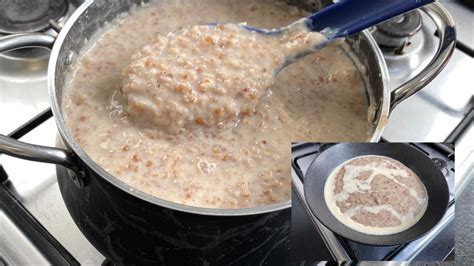 How To Make Ghanaian Wheat Porridge// Creamiest wheat porridge//Masof's kitchen - YouTube