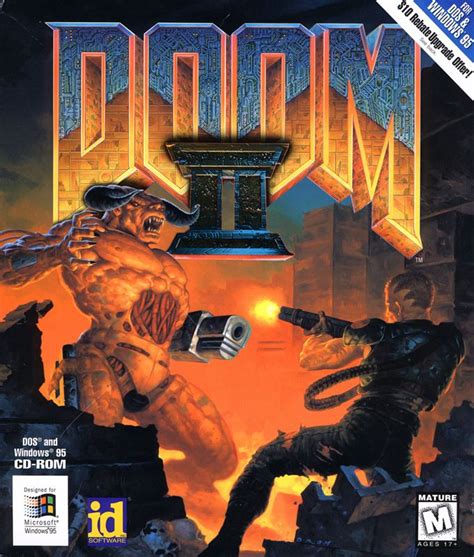 DOOM II (1995) Windows box cover art - MobyGames