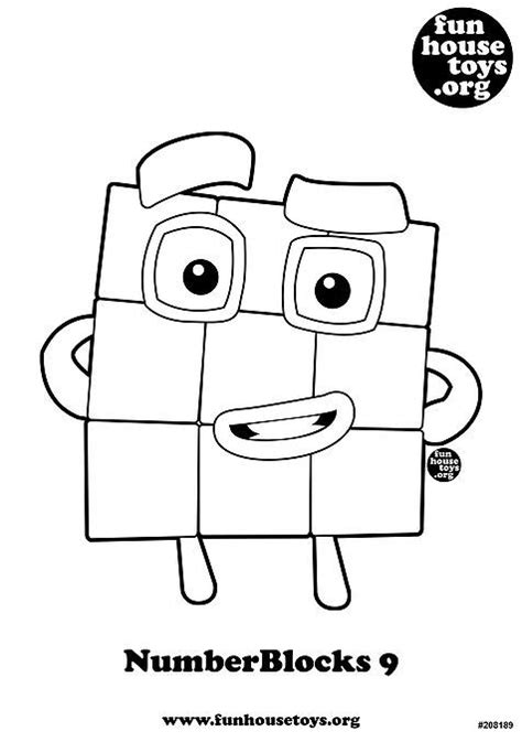 25+ Numberblocks Colouring Pages 7 | Free Wallpaper