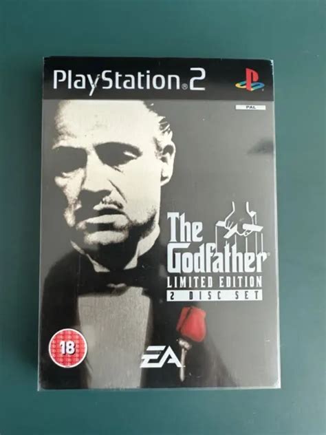 PS2 GODFATHER THE Game Limited STEELBOOK Edition PAL UK EXCLUSIVE $44.33 - PicClick