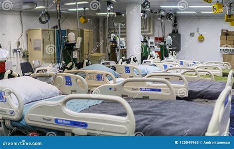 Hospital room on a ship editorial stock photo. Image of hospital - 125049963