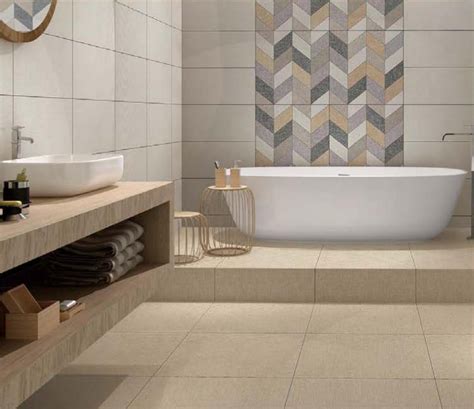 Grey Glazed Non Slip Floor Tile for Bathroom - Tiling and Tile