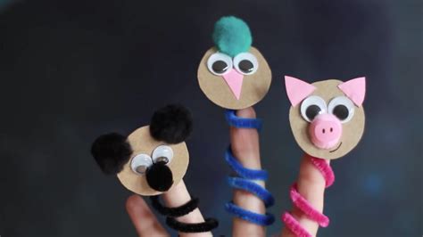 Animal Finger Puppets | Crafts for Kids | PBS KIDS for Parents