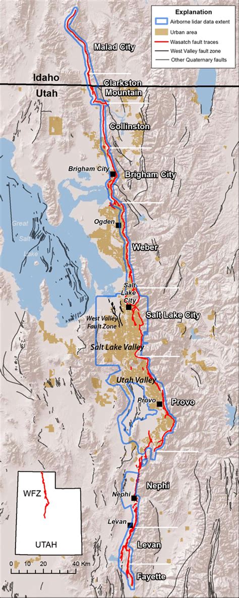 The Wasatch Fault from Above - Utah Geological Survey