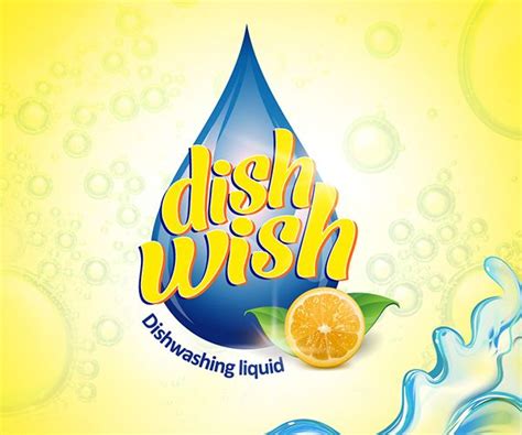 Dish Wish Liquid Dishwasher on Behance | Soap packaging design ...