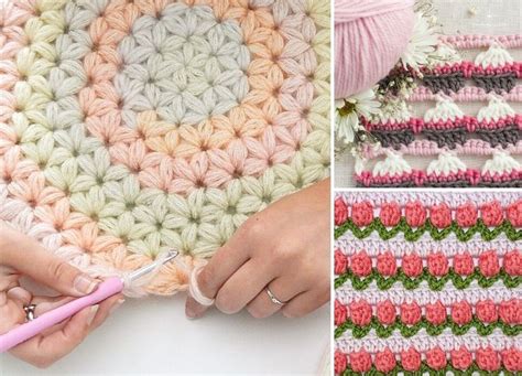 Decorative Crochet Stitches - Free Patterns and Tutorials - Pattern Center