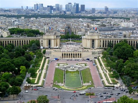 Atop the Eiffel Tower | View of the Palais de Chaillot and T… | Flickr