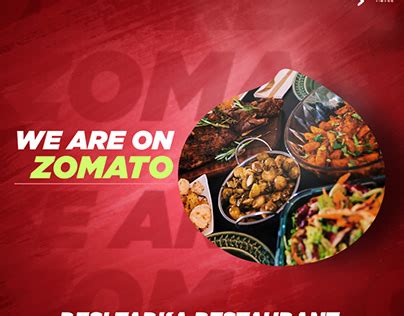 Zomato Banner Projects :: Photos, videos, logos, illustrations and branding :: Behance