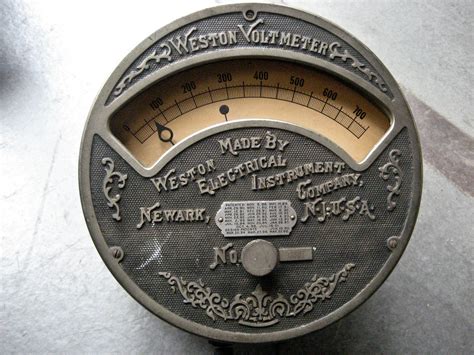 Weston Voltmeter (circa 1900) | Vintage electrical equipment… | Flickr