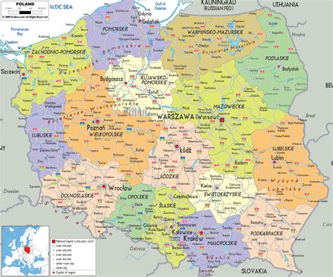 Maps of Poland | Map Library | Maps of the World