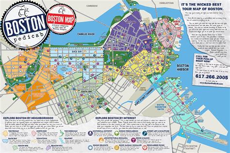 The Absolute BEST Tour Map of Boston. Period. — Boston Pedicab – 617.266.2005
