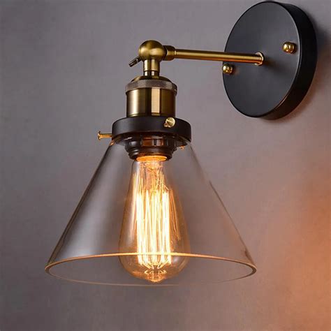 Modern Glass Wall Lamp Dining Living Room Wall Sconce Russia Bedside ...