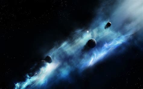 Solar system, planet, space, space art, nebula HD wallpaper | Wallpaper Flare