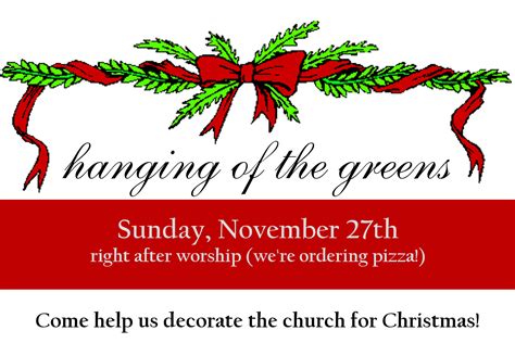 Hanging of the Greens – Monroe Free Methodist