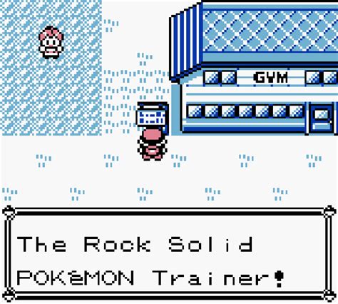 Pewter City Gym - Boulder Badge - Walkthrough - Pokémon Red Blue Yellow ...