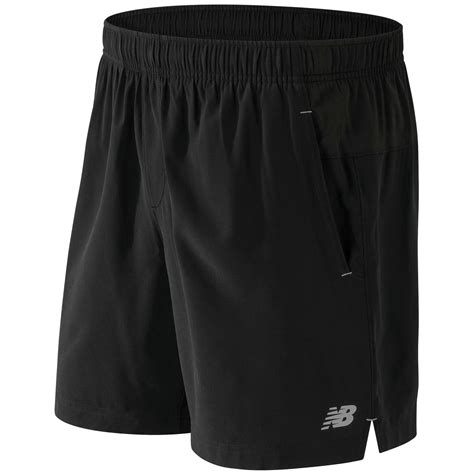 New Balance Mens Challenger 7 Inch Tennis Shorts - Black - Tennisnuts.com