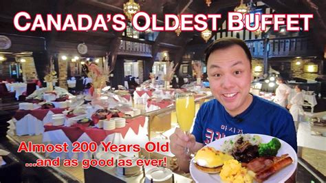 Canada's Oldest Buffet at The Old Mill - YouTube