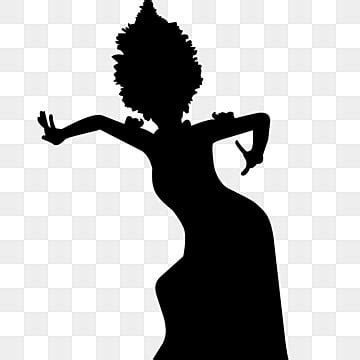 Dancing Womanletter M Silhouette PNG And Vector Images Free Download - Pngtree