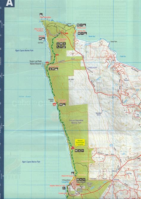 Cape to Cape Track Map New Edition 2019