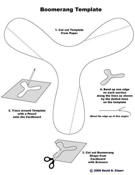 DIY Cardboard Boomerang Tutorial