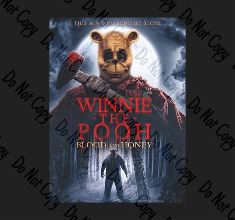 Winnie the Pooh: Blood and Honey Poster Art PNG Winnie the - Etsy Ireland