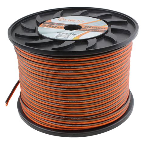 SC16G-500 – 16 GAUGE 500 FT. SPEAKER CABLE – HEAT CAR AUDIO